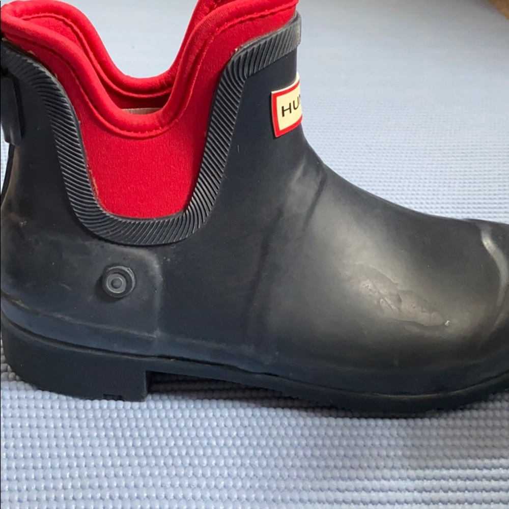 Navy Hunter Rain Boots